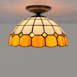 Plafond i Tiffany-Stil med...