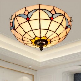 Plafond i Tiffany-Stil med...