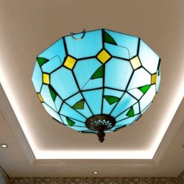Plafond i Tiffany-Stil med...