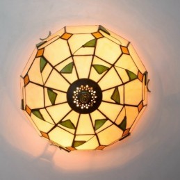 Plafond i Tiffany-Stil med...