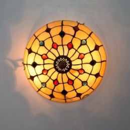 Plafond i Tiffany-Stil med...