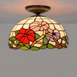 Plafond i Tiffany-Stil med...