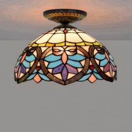 Plafond i Tiffany-Stil med...