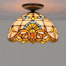 Plafond i Tiffany-Stil med...