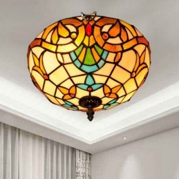 Plafond i Tiffany-Stil med...