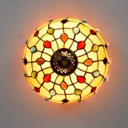 Plafond i Tiffany-Stil med...