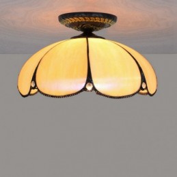 Plafond i Tiffany-Stil med...