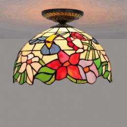 Plafond i Tiffany-Stil med...