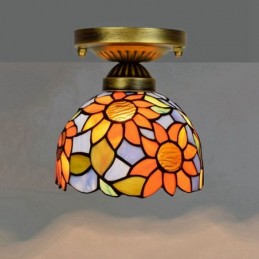 Plafond i Tiffany-Stil med...