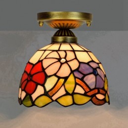 Plafond i Tiffany-Stil med...