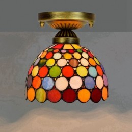 Plafond i Tiffany-Stil med...