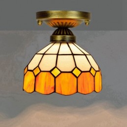 Plafond i Tiffany-Stil med...