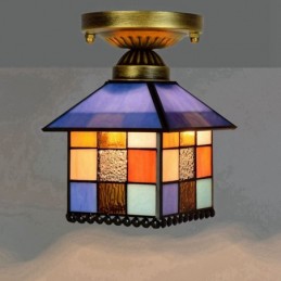 Plafond i Tiffany-Stil med...