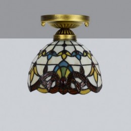 Plafond i Tiffany-Stil med...
