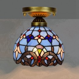 Plafond i Tiffany-Stil med...