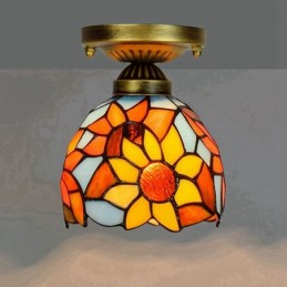 Plafond i Tiffany-Stil med...