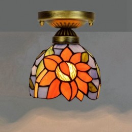 Plafond i Tiffany-Stil med...