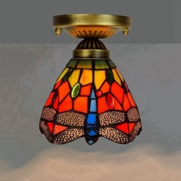 Plafond i Tiffany-Stil med...