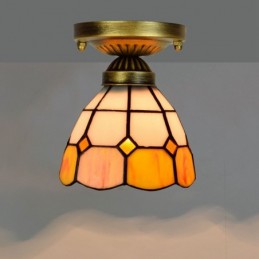 Plafond i Tiffany-Stil med...