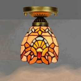 Plafond i Tiffany-Stil med...