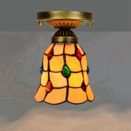Plafond i Tiffany-Stil med...