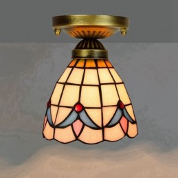 Plafond i Tiffany-Stil med...