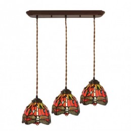 Pendellampa i Tiffany-Stil...