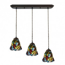 Pendellampa i Tiffany-Stil...