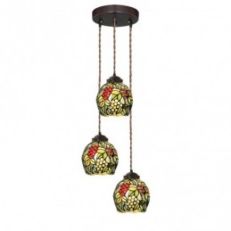 Pendellampa i Tiffany-Stil...