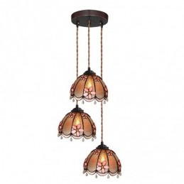 Pendellampa i Tiffany-Stil...
