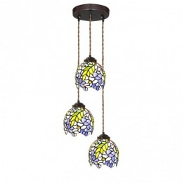 Pendellampa i Tiffany-Stil...