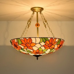 Pendellampa i Tiffany-Stil...
