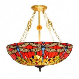 Pendellampa i Tiffany-Stil...