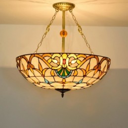 Pendellampa i Tiffany-Stil...