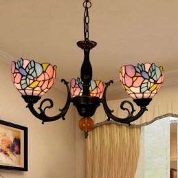 Pendellampa i Tiffany-Stil...
