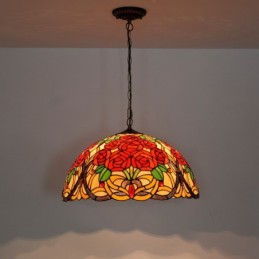 Pendellampa i Tiffany-Stil...
