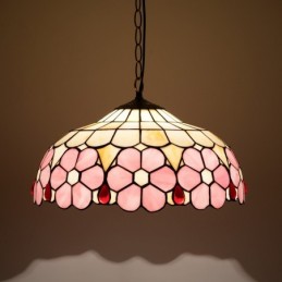 Pendellampa i Tiffany-Stil...