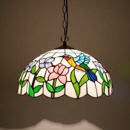 Pendellampa i Tiffany-Stil...