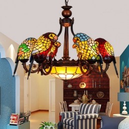 Pendellampa i Tiffany-Stil...