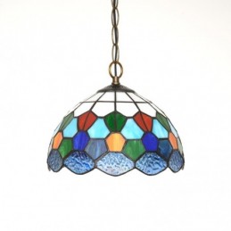 Pendellampa i Tiffany-Stil...