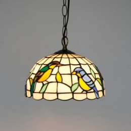 Pendellampa i Tiffany-Stil...