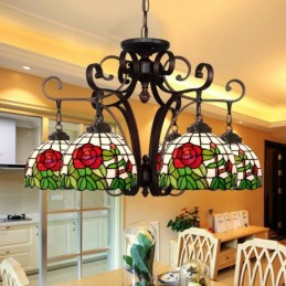 Pendellampa i Tiffany-Stil...