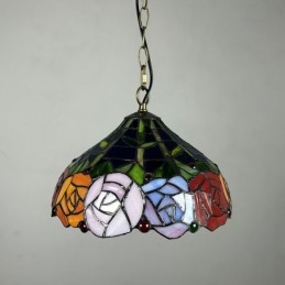 Pendellampa i Tiffany-Stil...