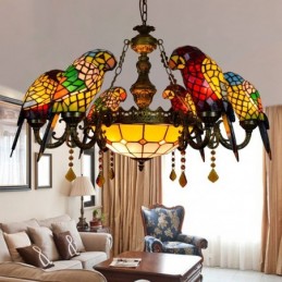 Pendellampa i Tiffany-Stil...