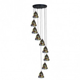 Pendellampa i Tiffany-Stil...