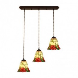 Pendellampa i Tiffany-Stil...