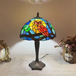 Bordslampa i Tiffany-Stil...