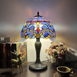 Bordslampa i Tiffany-Stil...