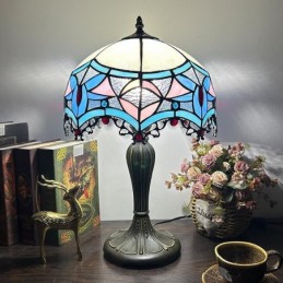Bordslampa i Tiffany-Stil...