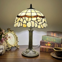 Bordslampa i Tiffany-Stil...